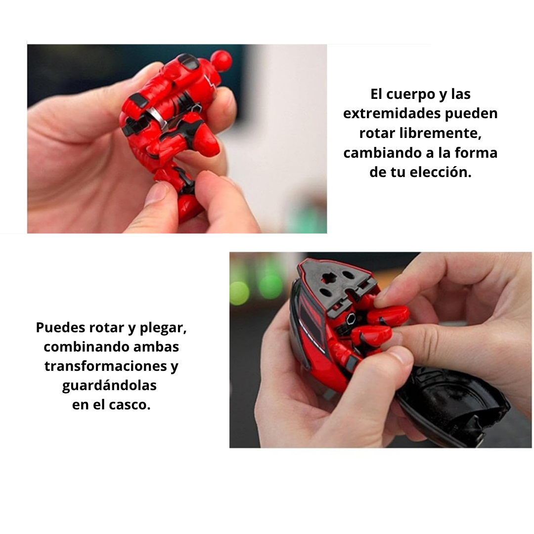 Ravex™ Figura Motociclista Transformable