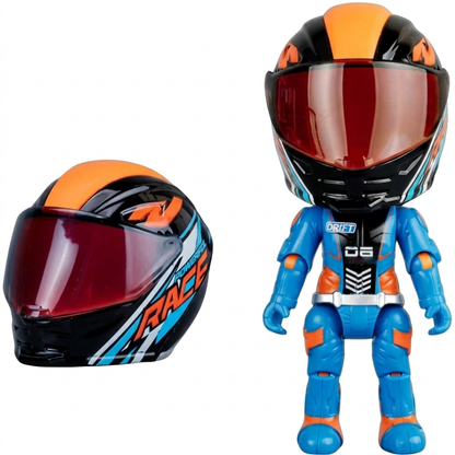 Ravex™ Figura Motociclista Transformable
