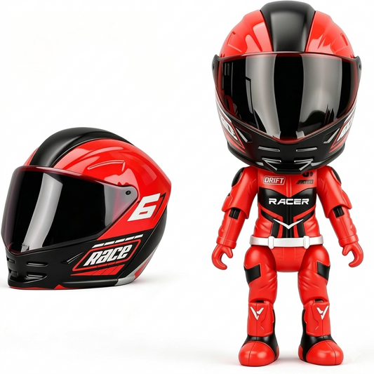 Figura Motociclista Transformable